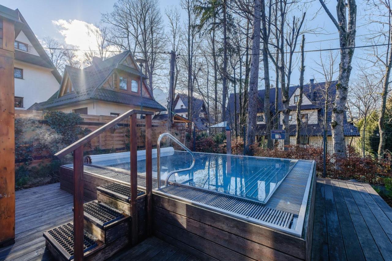 Apartamenty Pod Giewontem Gawra - Piekny Apartament Z Tarasem, Sauna I Jacuzzi W Cenie Pobytu - 5 Min Pieszo Do Krupowek Zakopane Luaran gambar
