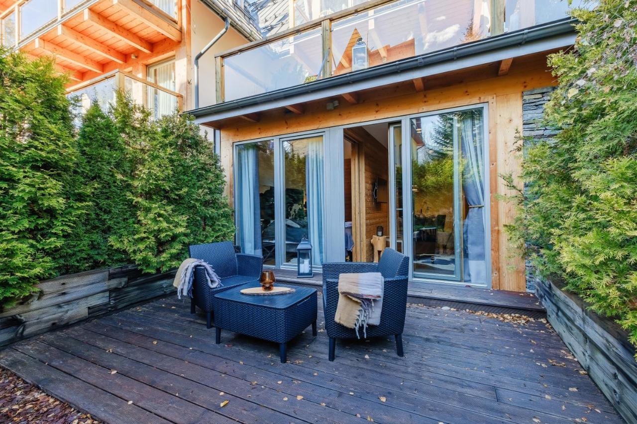 Apartamenty Pod Giewontem Gawra - Piekny Apartament Z Tarasem, Sauna I Jacuzzi W Cenie Pobytu - 5 Min Pieszo Do Krupowek Zakopane Luaran gambar