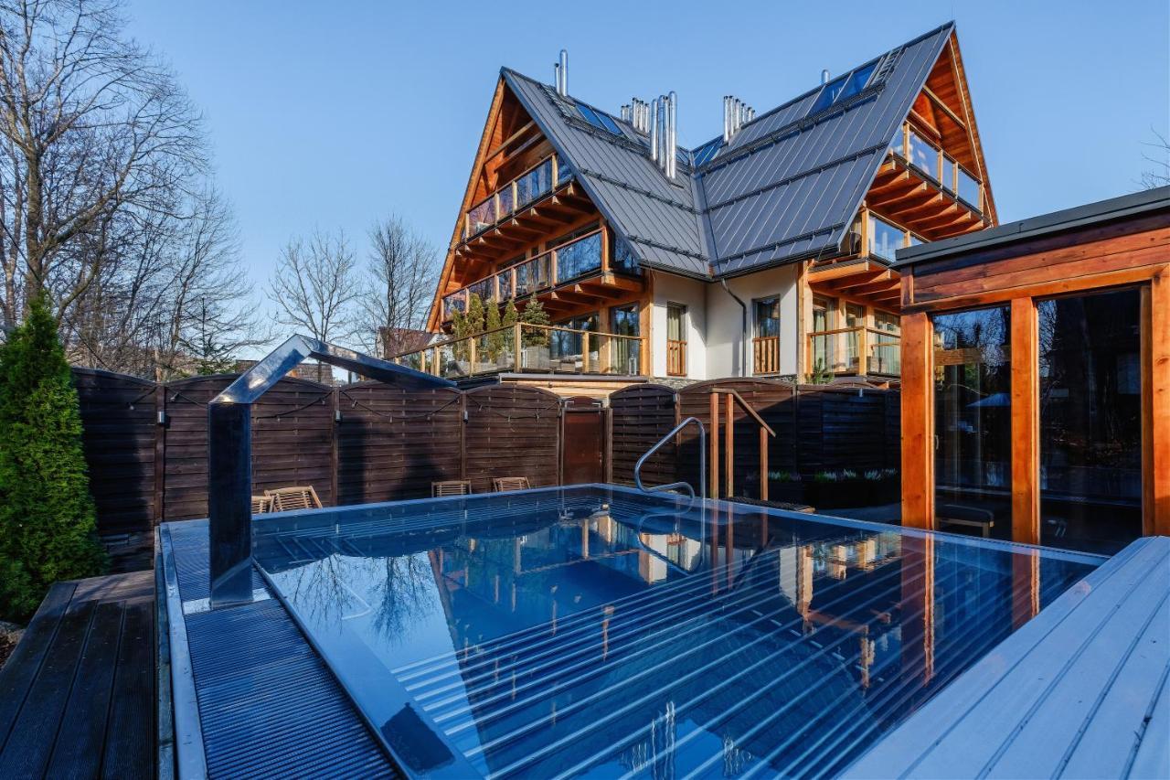 Apartamenty Pod Giewontem Gawra - Piekny Apartament Z Tarasem, Sauna I Jacuzzi W Cenie Pobytu - 5 Min Pieszo Do Krupowek Zakopane Luaran gambar