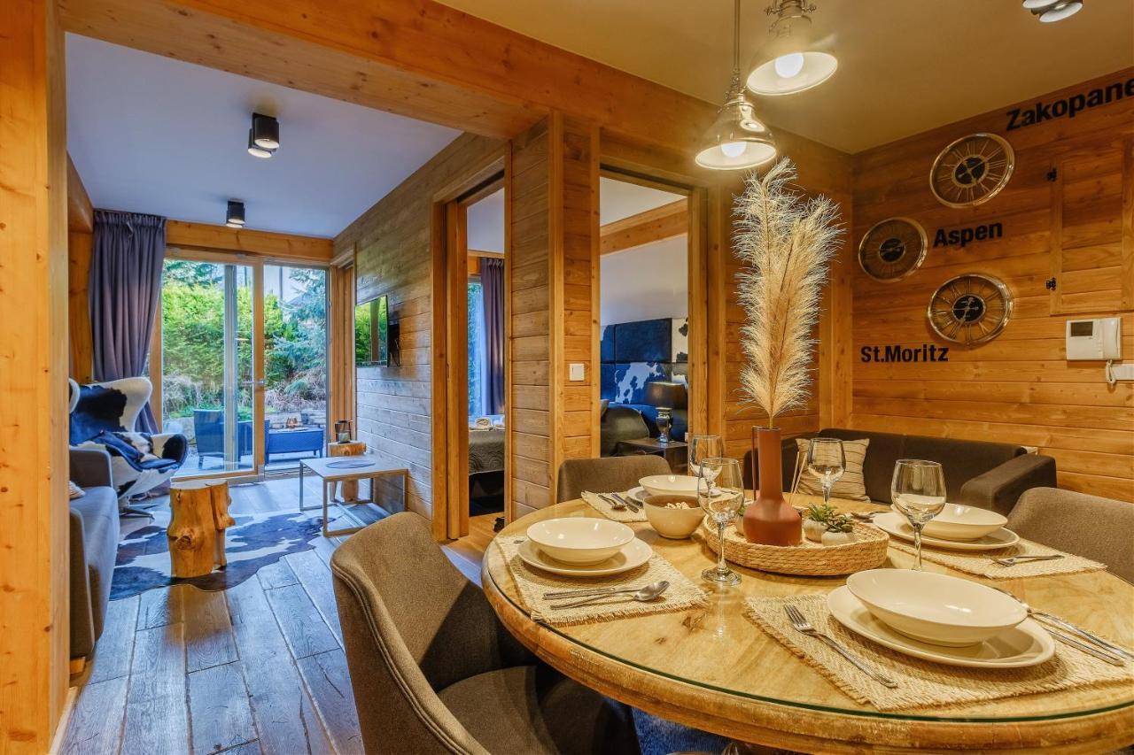 Apartamenty Pod Giewontem Gawra - Piekny Apartament Z Tarasem, Sauna I Jacuzzi W Cenie Pobytu - 5 Min Pieszo Do Krupowek Zakopane Luaran gambar