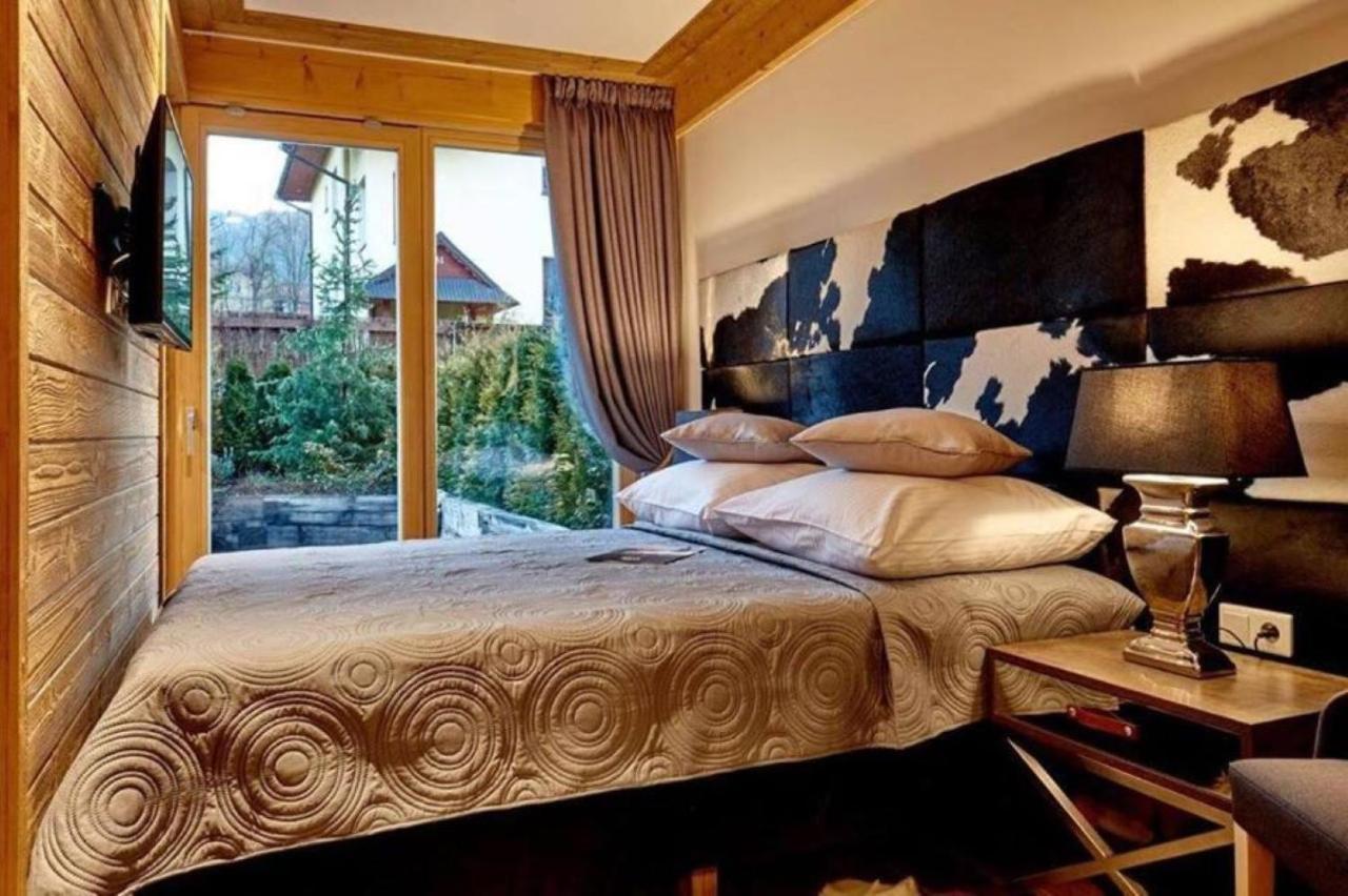 Apartamenty Pod Giewontem Gawra - Piekny Apartament Z Tarasem, Sauna I Jacuzzi W Cenie Pobytu - 5 Min Pieszo Do Krupowek Zakopane Luaran gambar